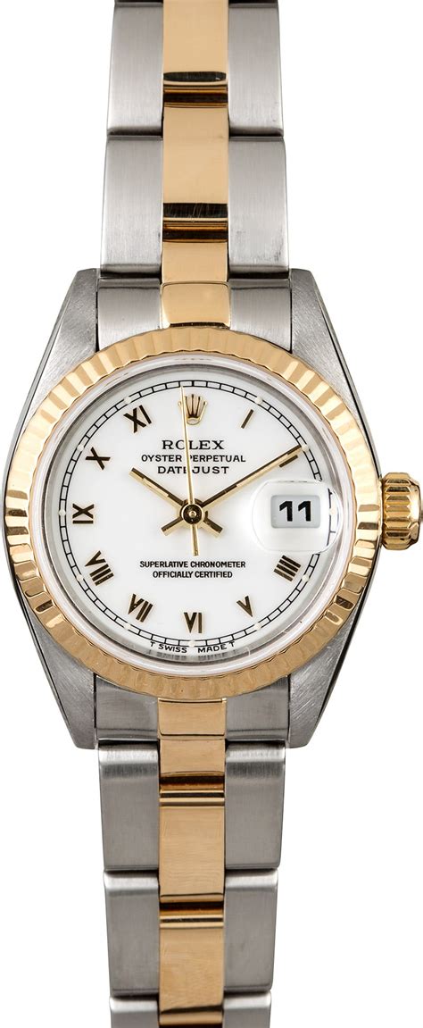 rolex lady datejust ref-69173 two tone watch|rolex datejust 69173 ladies watch.